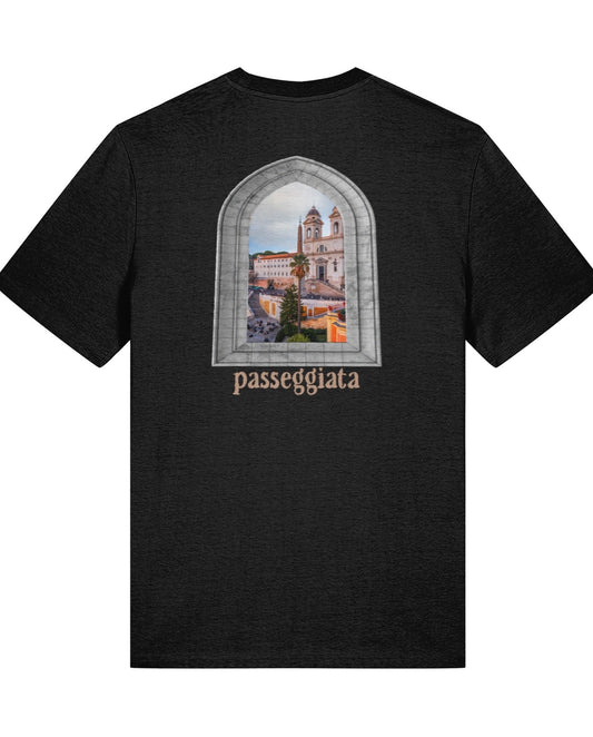 Rome Steps Arch T-Shirt (black)
