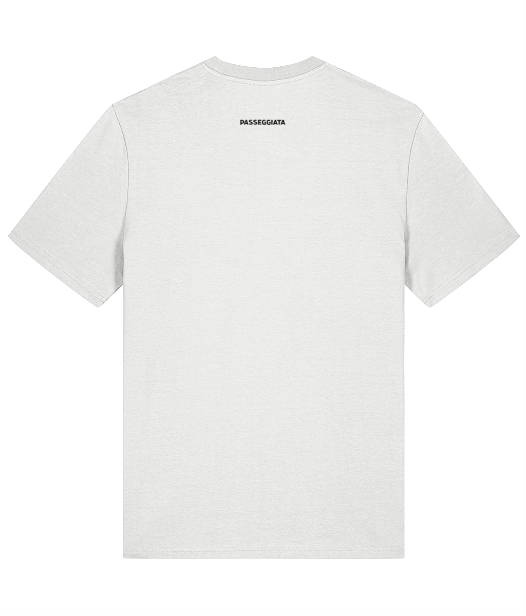 Blue & Purple Zig Zag T-Shirt (White)