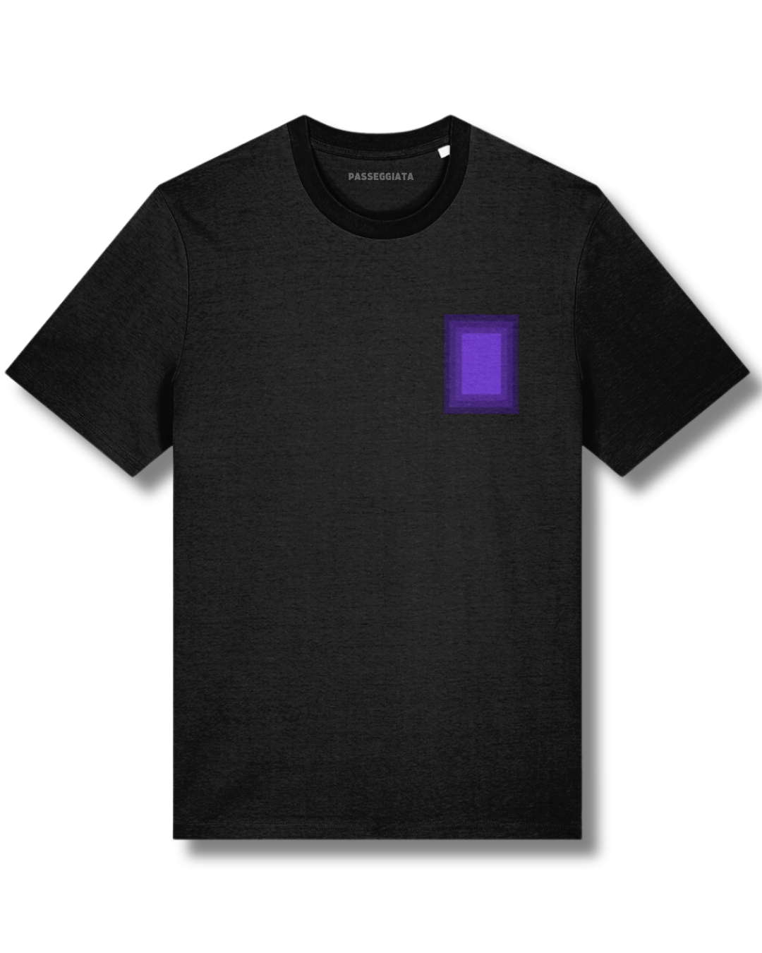 Lilac Gradient rectangle (black)