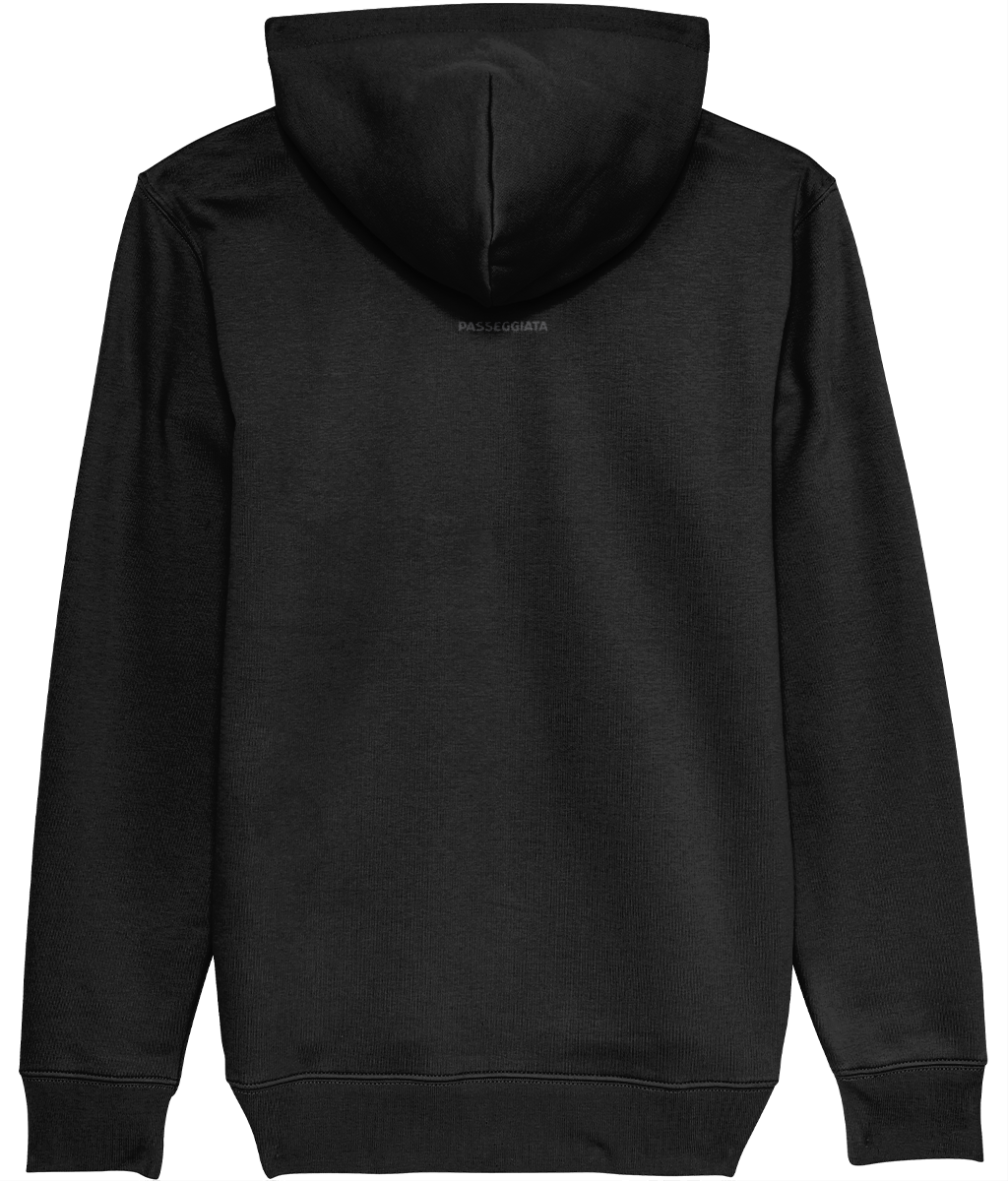 AW23 Zig Zag Graphic Hoody - (Black)