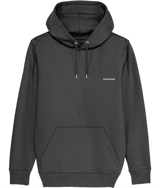 Paint Graphic Hoody - (Dark Grey)
