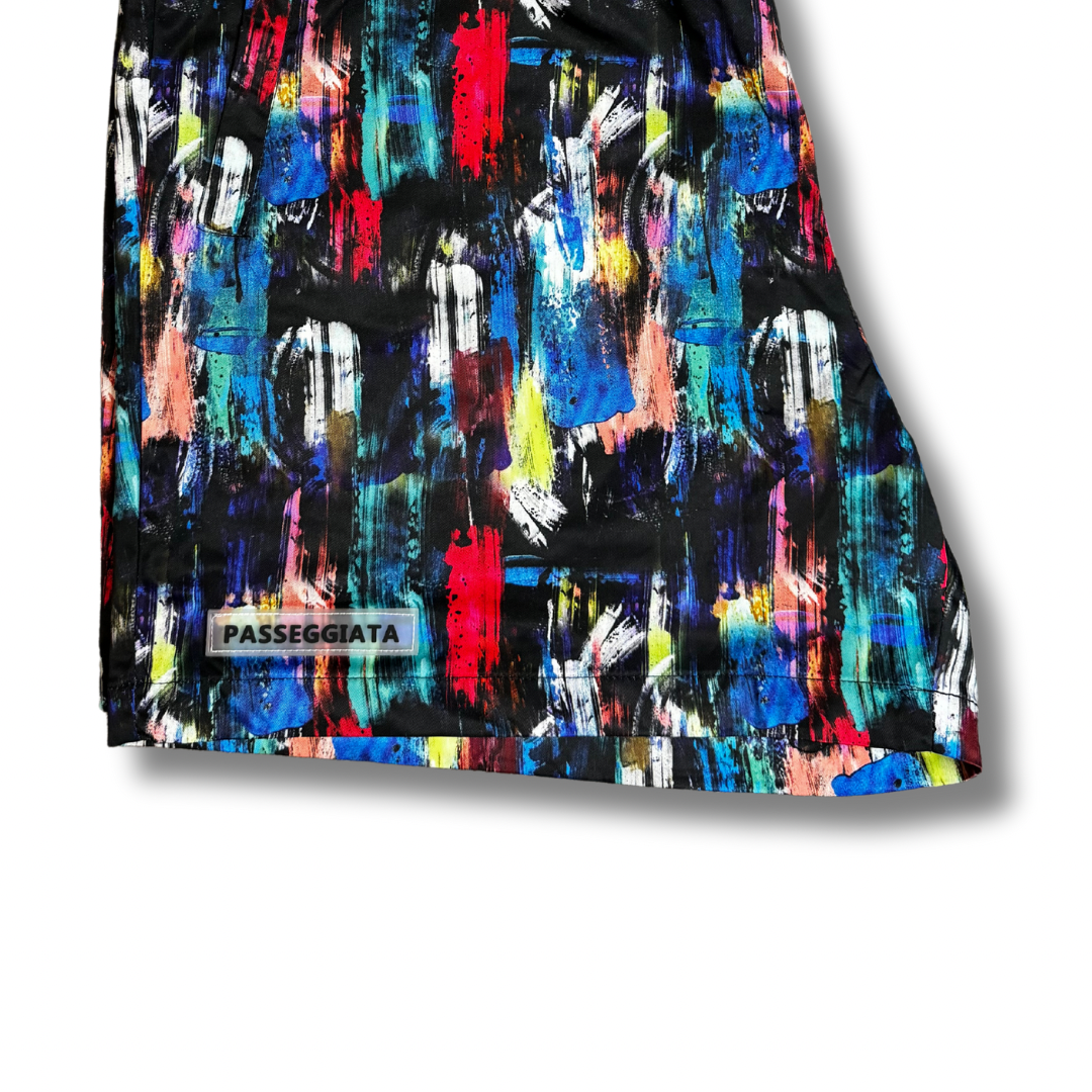 Paint Premium Swim Shorts (Multi Colour)