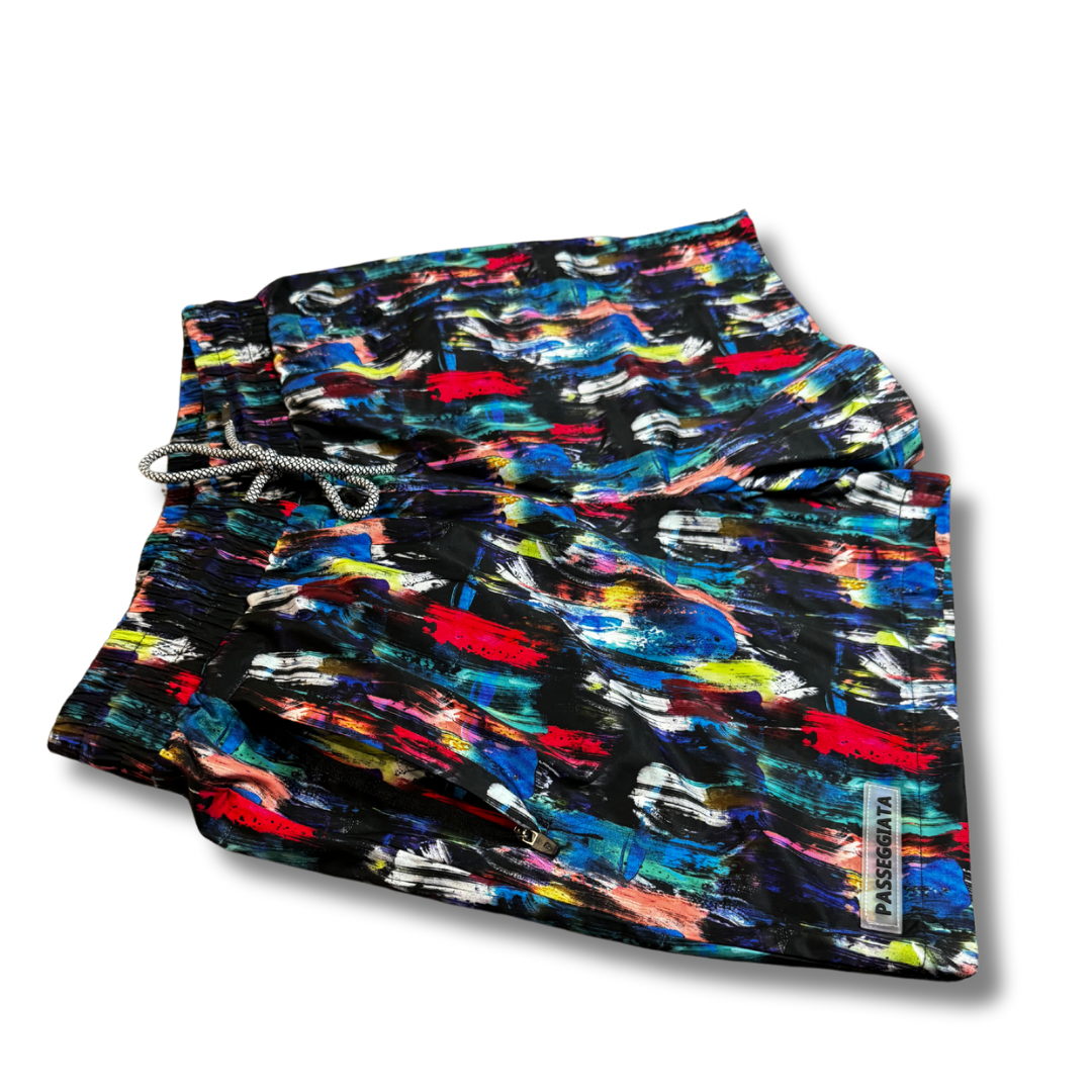 Paint Premium Swim Shorts (Multi Colour)
