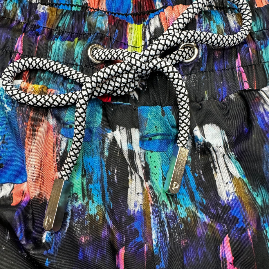 Paint Premium Swim Shorts (Multi Colour)