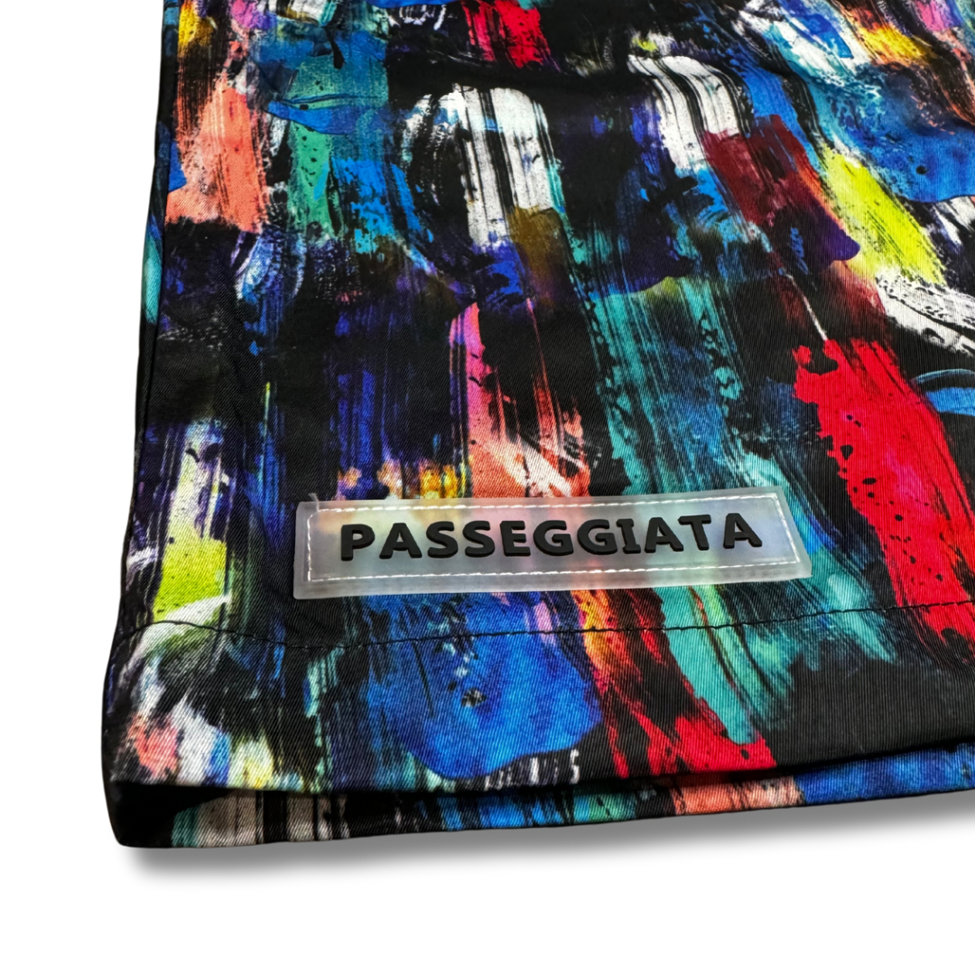 Paint Premium Swim Shorts (Multi Colour)