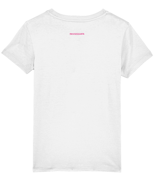 Double colour Zig Zag T-Shirt Kids (white)