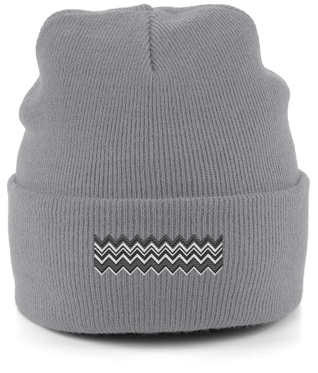 Beanie Zig Zag (Grey)