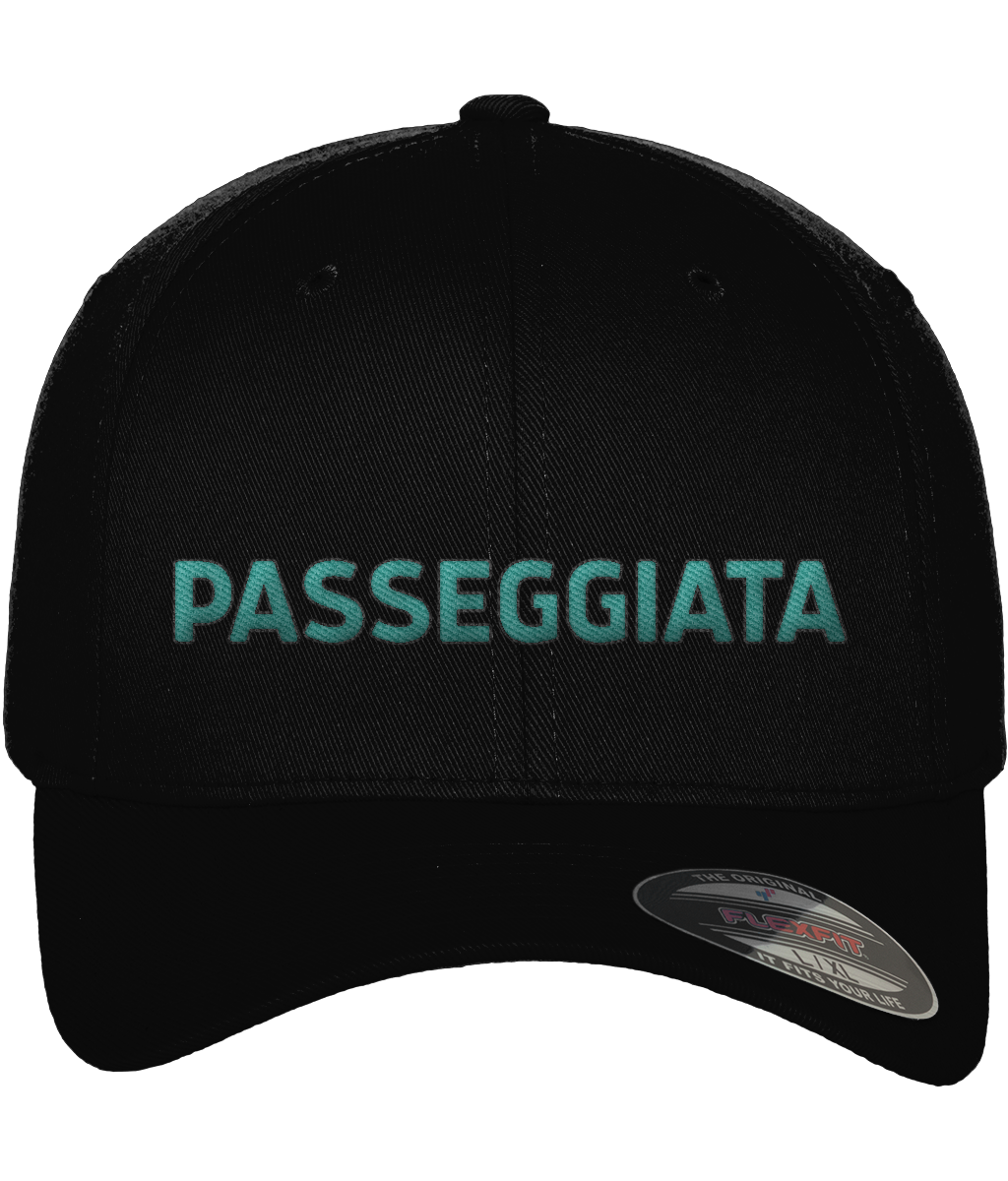 Full Material Logo Cap - (Blue Logo)
