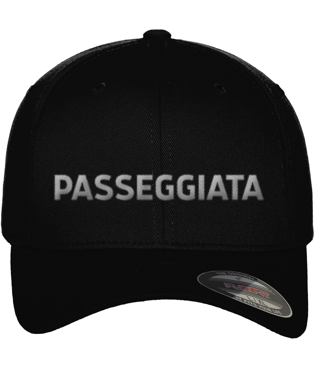 Full Material Logo Cap - (White Logo)