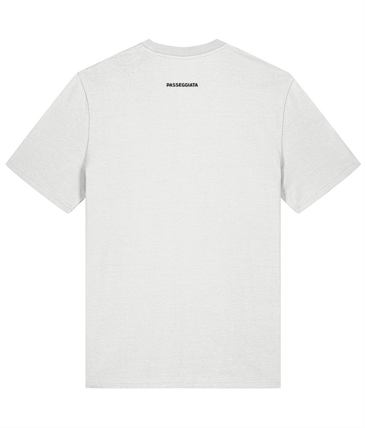 Red & Yellow Zig Zag T-Shirt (White)
