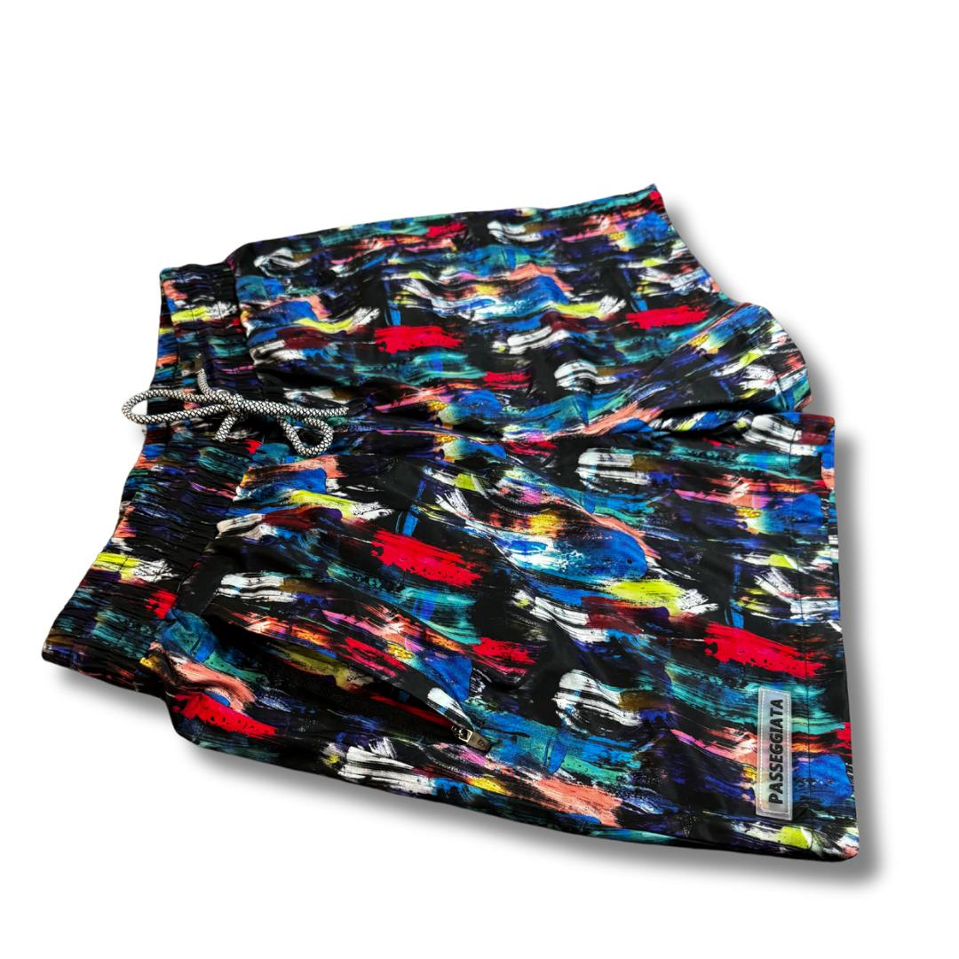 SS23 Paint Premium Swim Shorts (Multi Colour)