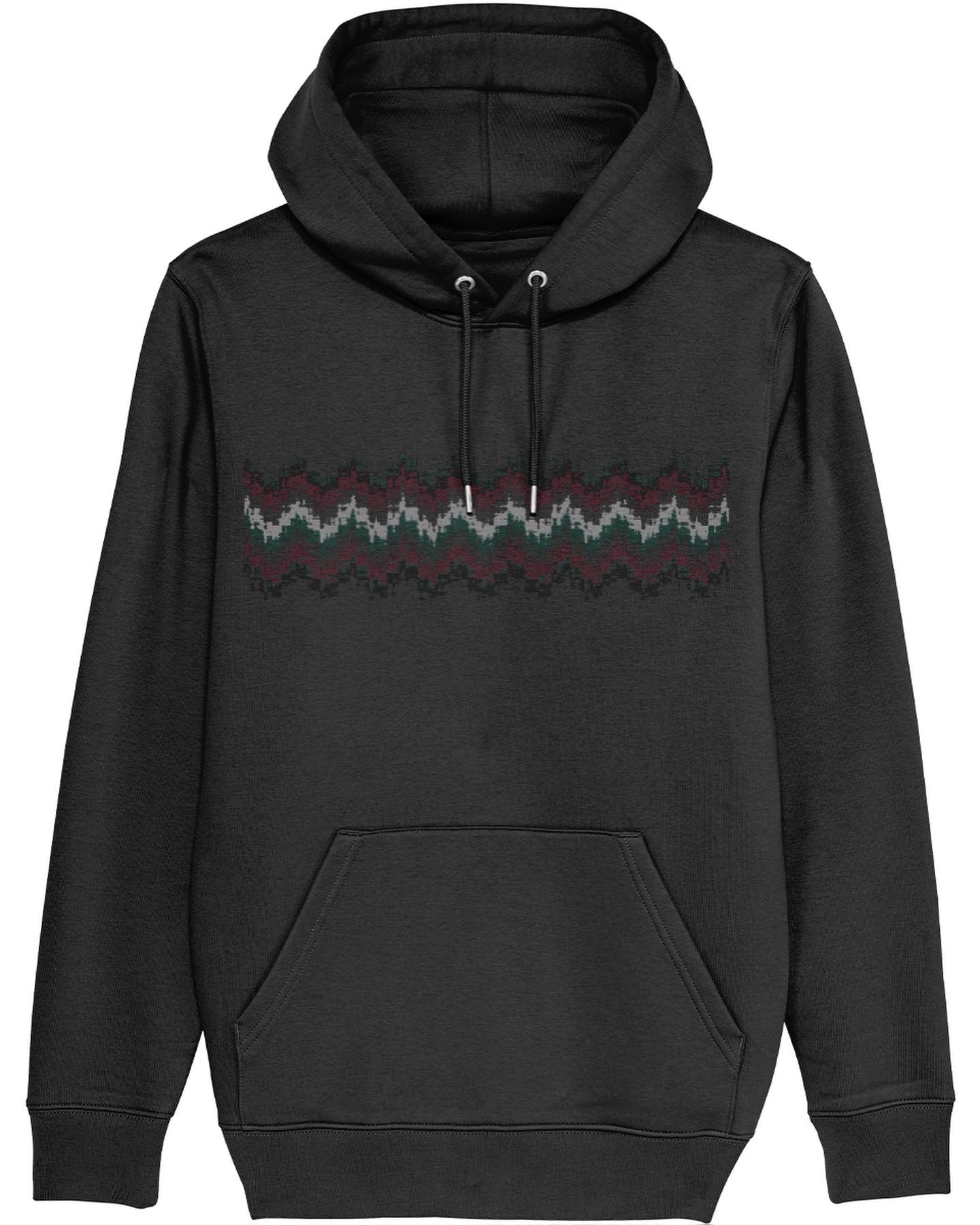 AW23 Pixel Hoody -  (Black)