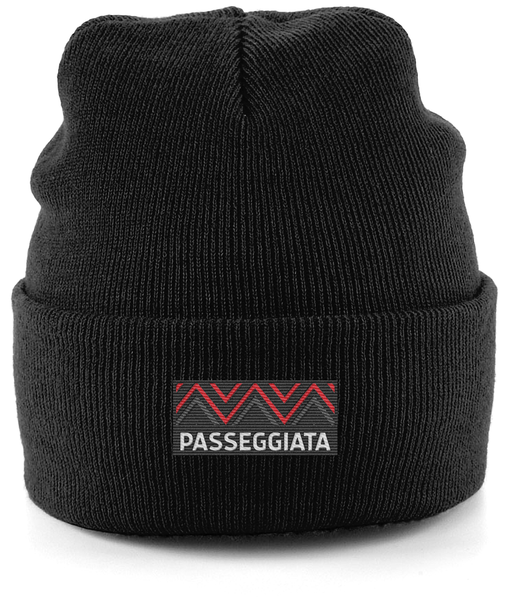 AW23 Beanie Red logo patch (Black)