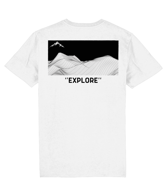 Explore Terrain T-Shirt (White)