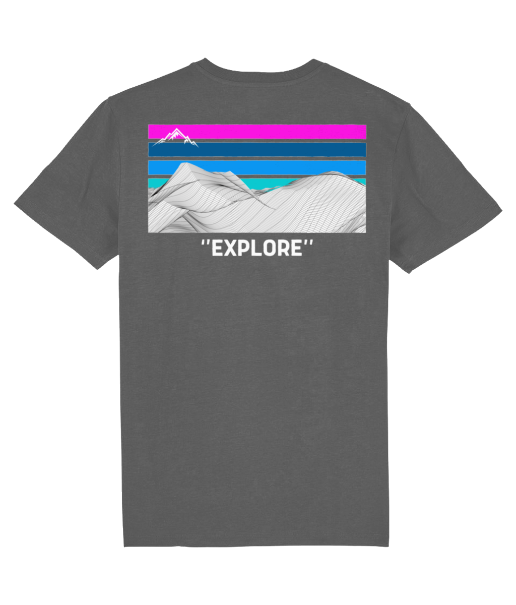 Explore Terrain T-Shirt (Dark Grey)