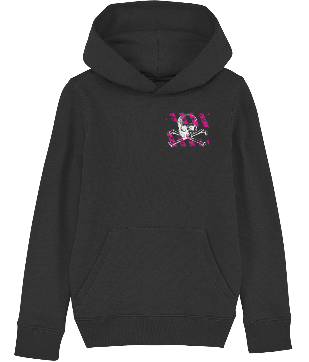 Danger To Society Hoodie Kids (Black/Light Grey)