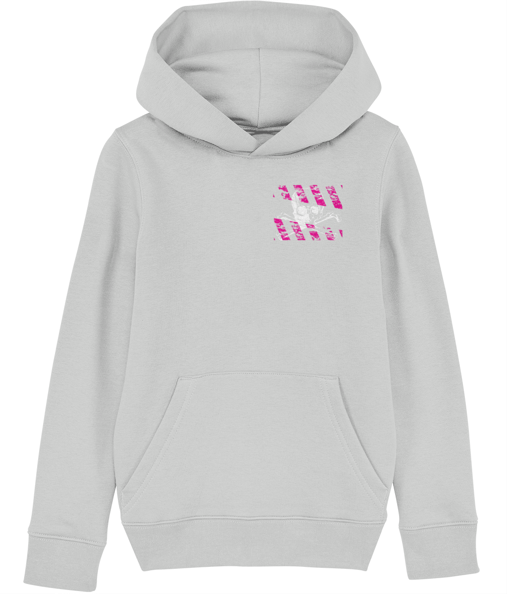 Danger To Society Hoodie Kids (Black/Light Grey)