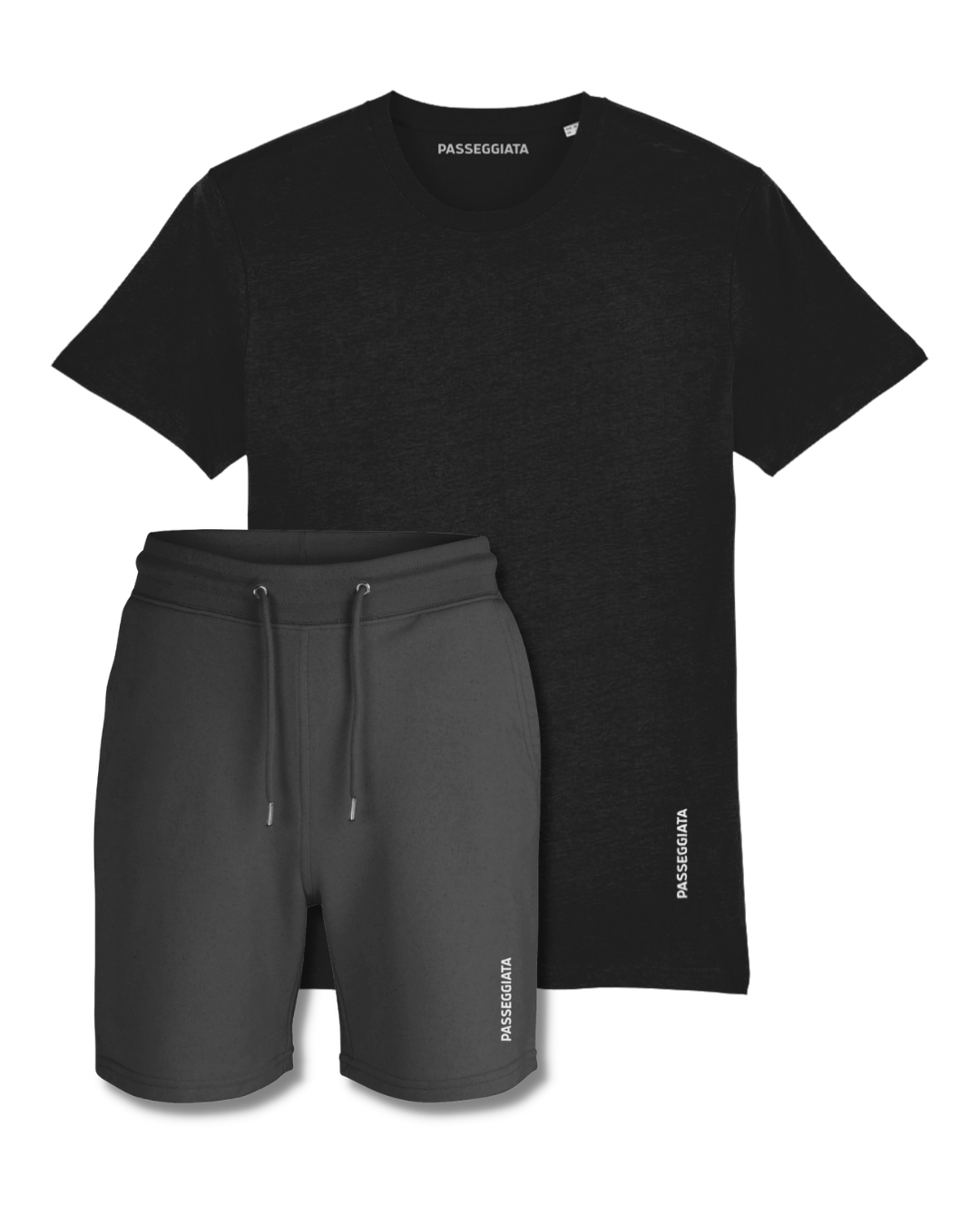 Shorts & T-Shirt Set (Black)