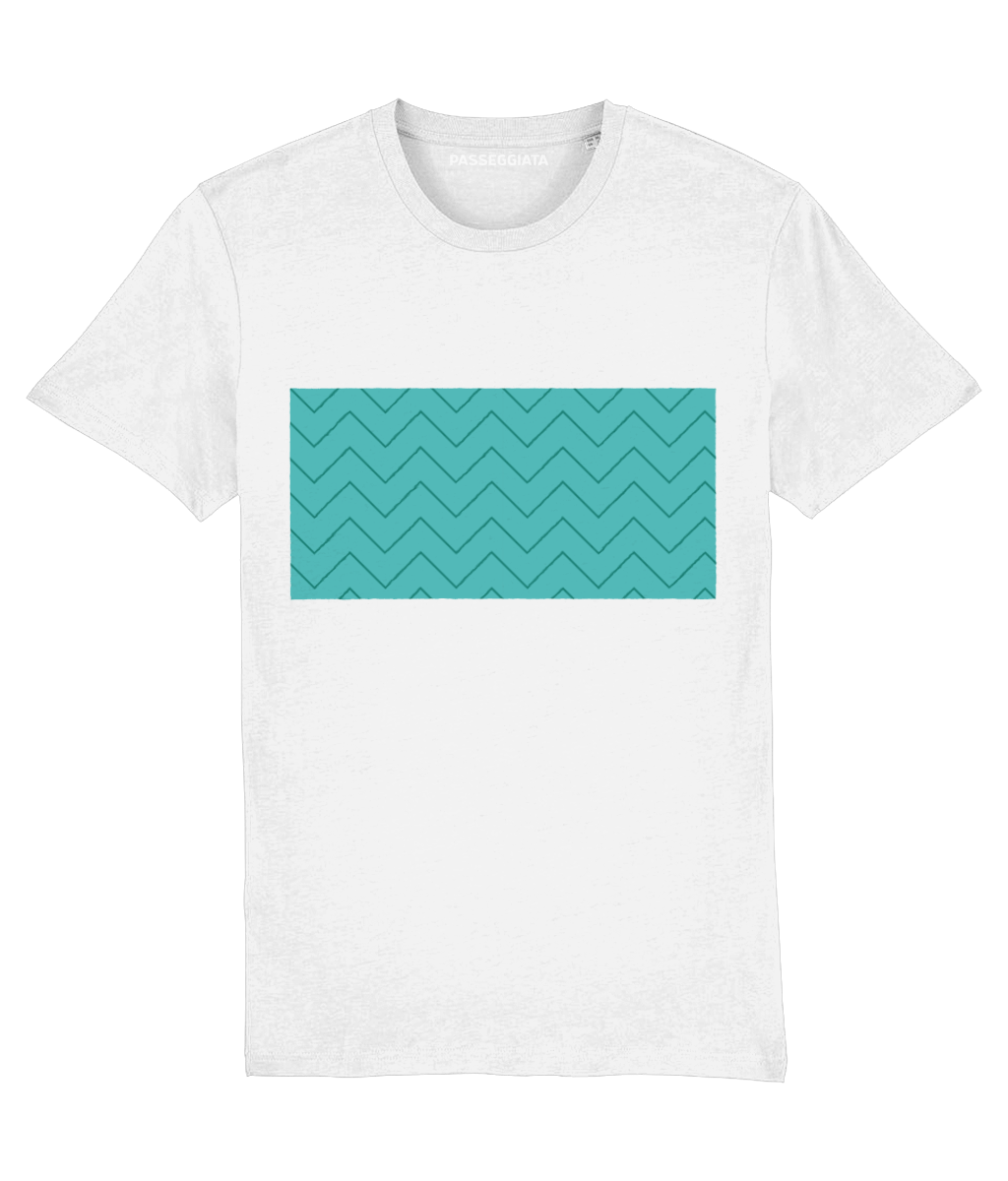 Zig Zag T-Shirt (Turquoise)